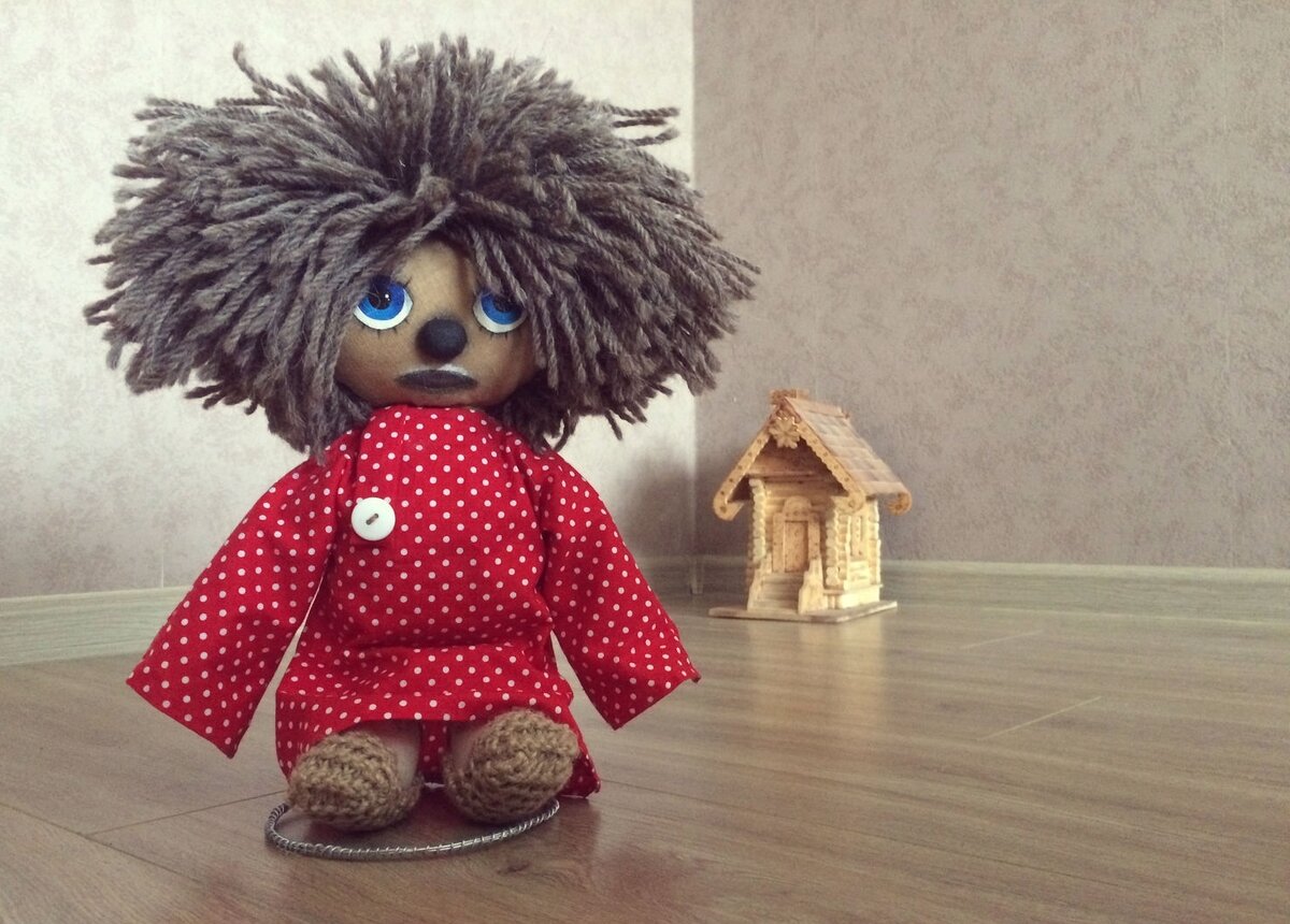 Кукла домовенка Кузи. 