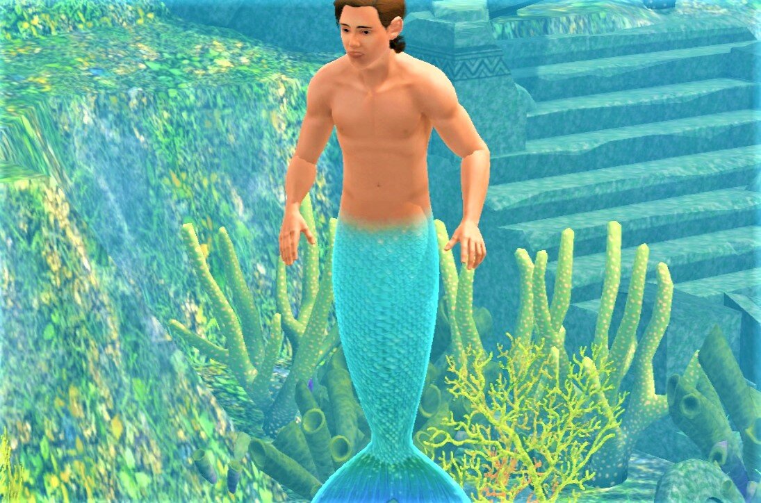 Русалка-мужчина :)