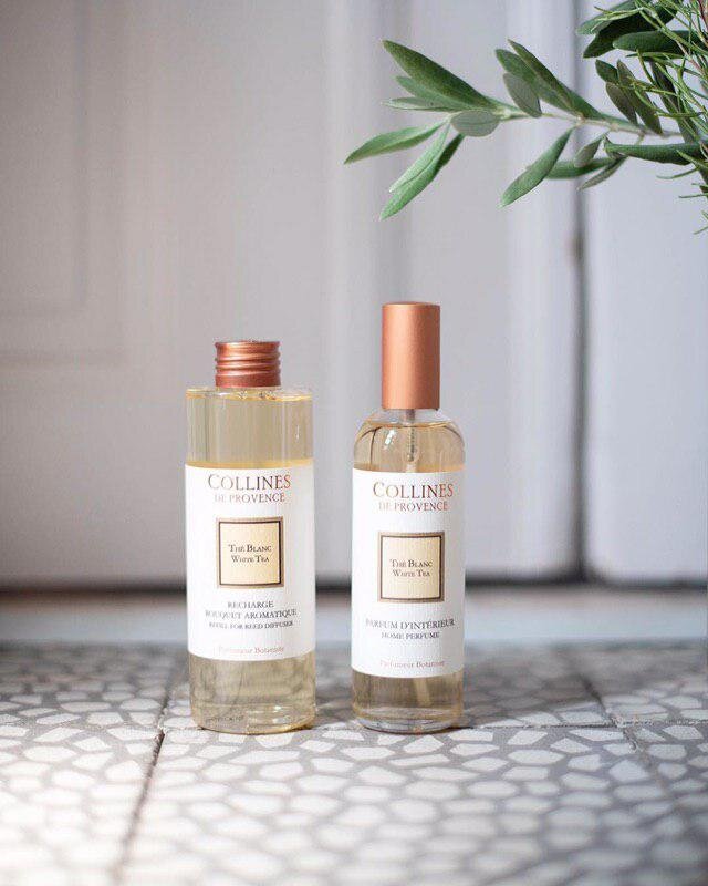 Спреи для дома, диффузоры и свечи Collines de Provence