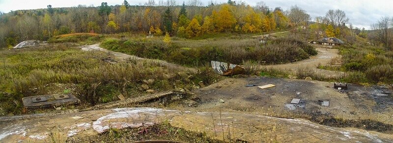 Заброшенные шахты ядерных ракет 571-го полка РВСН СССР