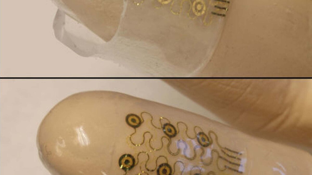     Недавно группа ученых из Федеральной политехнической школы Лозанны в Швейцарии представили свою инновационную разработку - искусственную кожу с высоким уровнем эластичности, оснащенную электродами-2