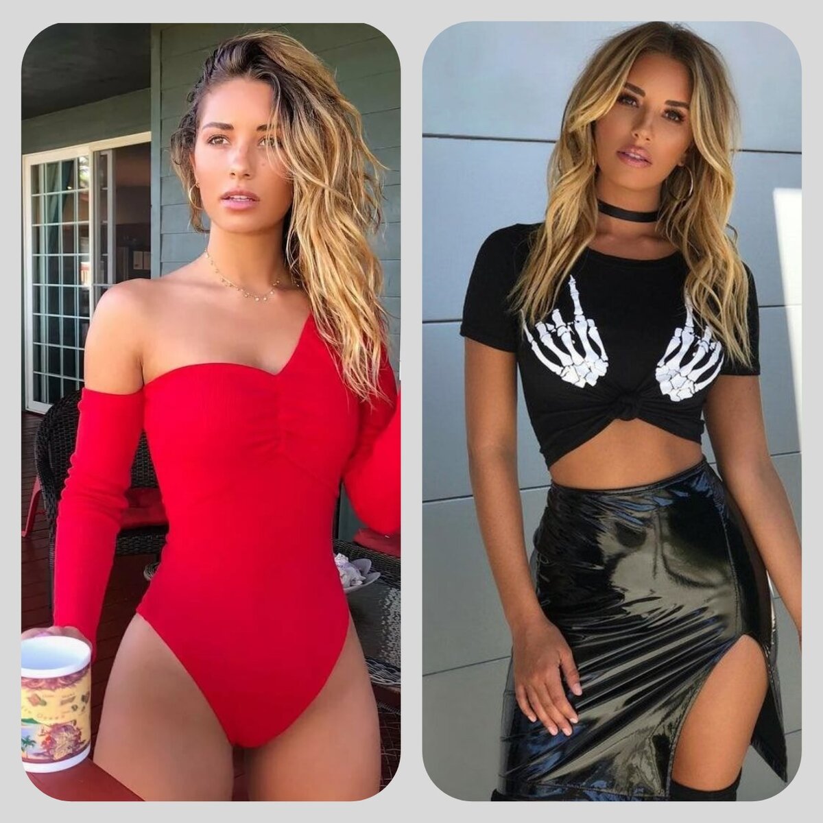 Коллаж создан из фото инстаграм: https://www.instagram.com/sierraaaskyee/