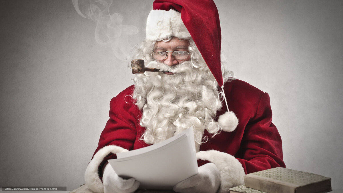 Дед Мороз в раздумиях если отменят праздник Новый Год
