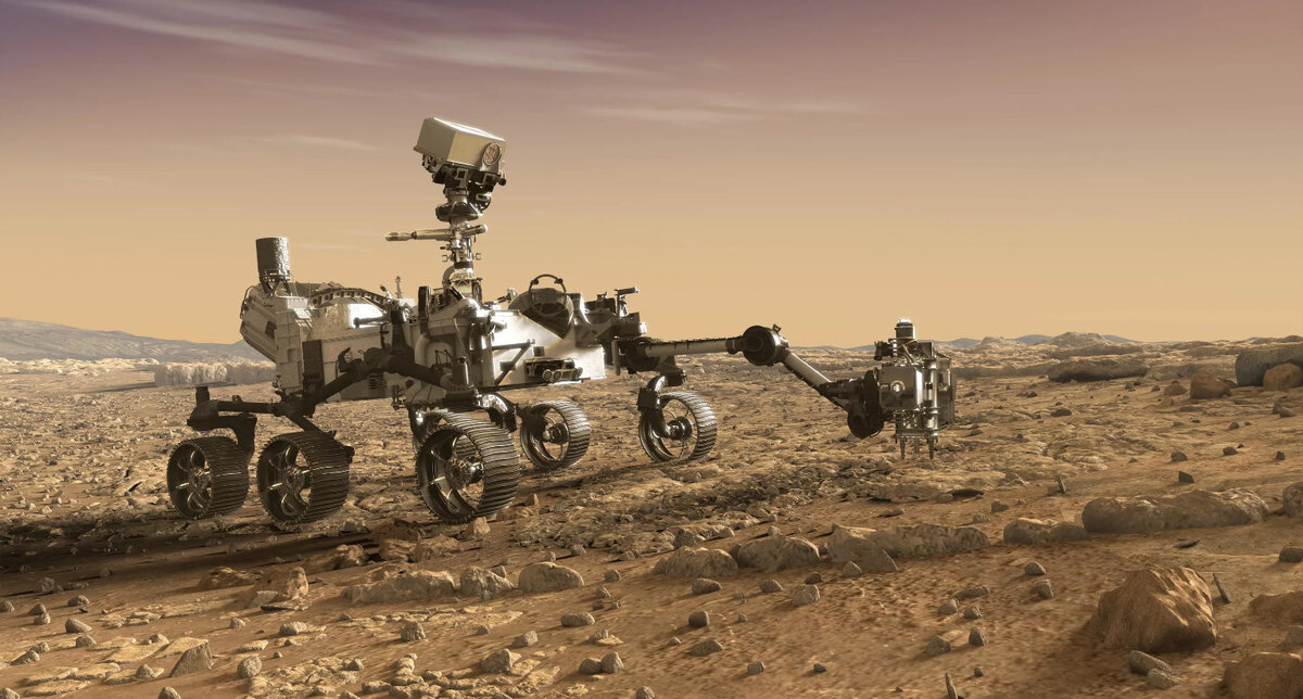 NASA’s Mars 2020 Rover Artist’s Concept