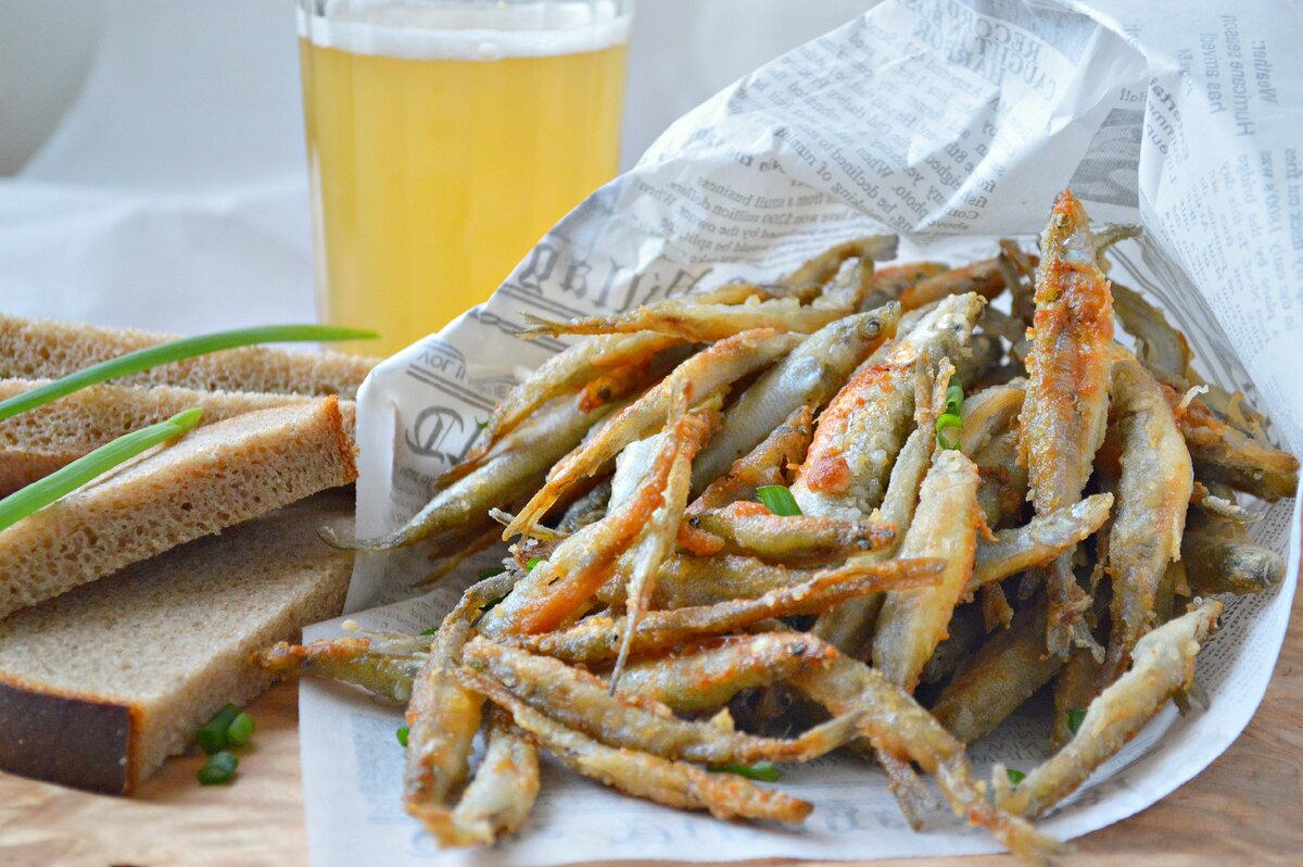 Традиционное псковское лакомство - снеток!