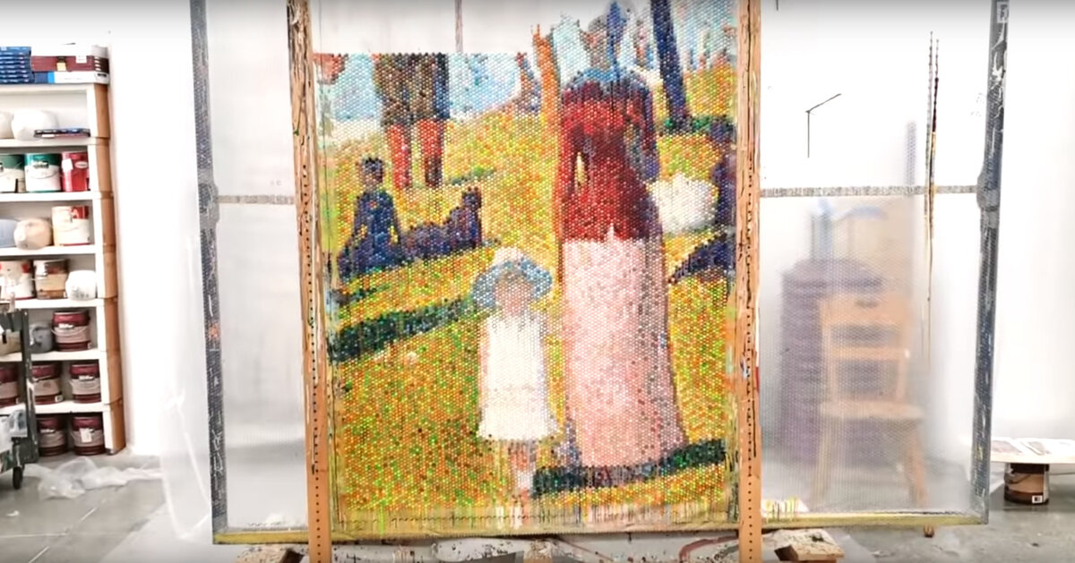 Пленка натянутая на раму