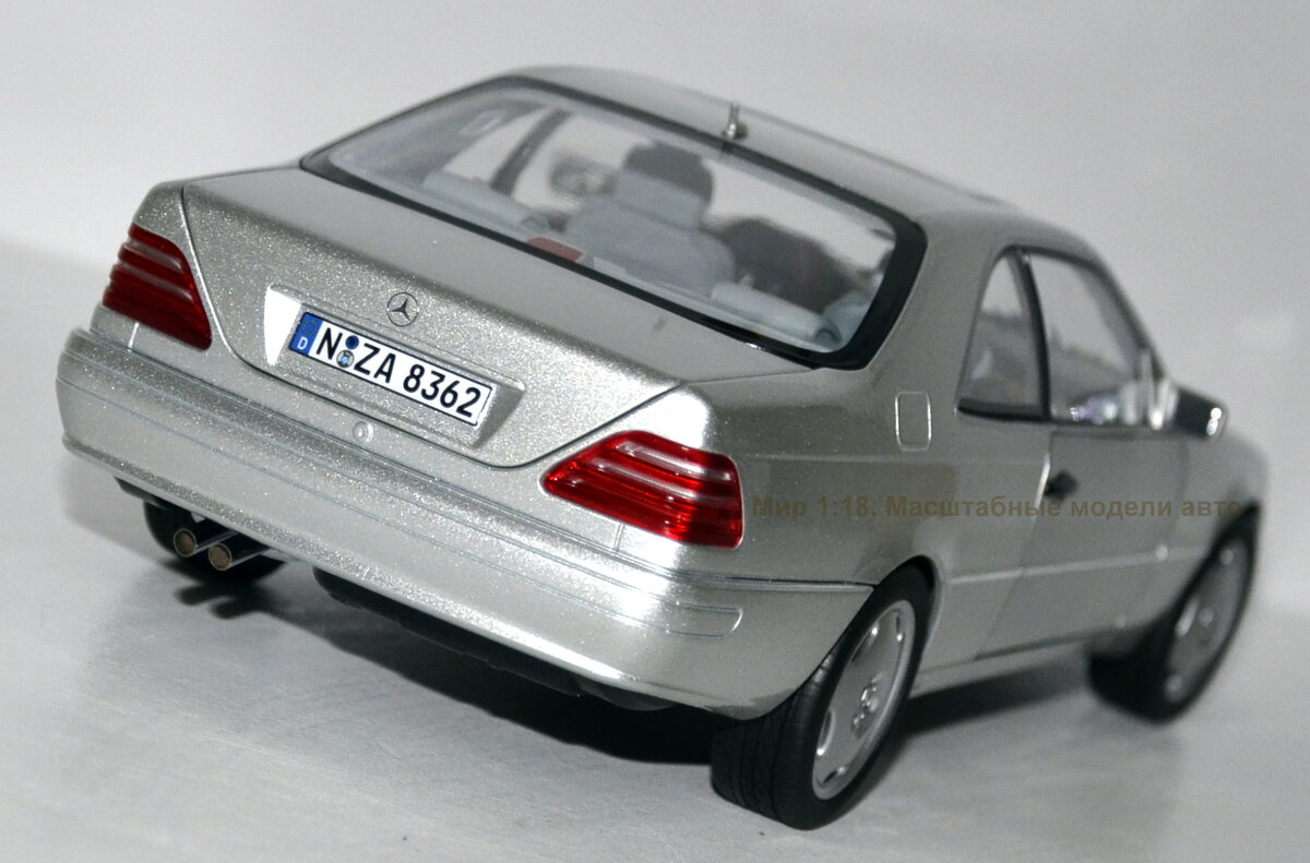 Mercedes CL600 W140 1997 в масштабе 1/18 от компании Norev | Мир 1:18.  Масштабные модели авто | Дзен