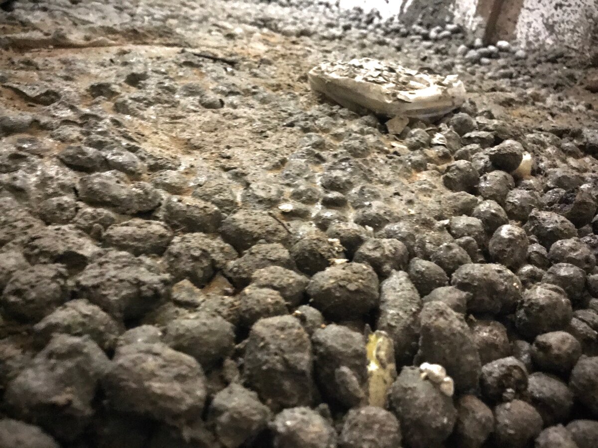 Заливка с керамзитом в качестве "облегчения стяжки"