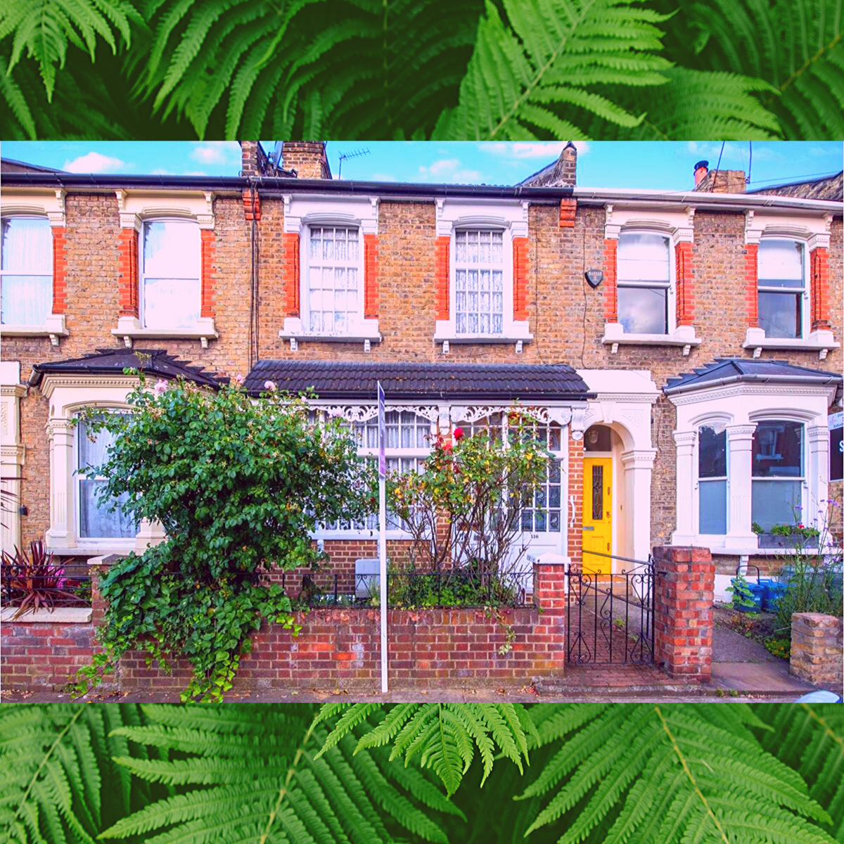 Английский дом с 4-мя спальнами. 