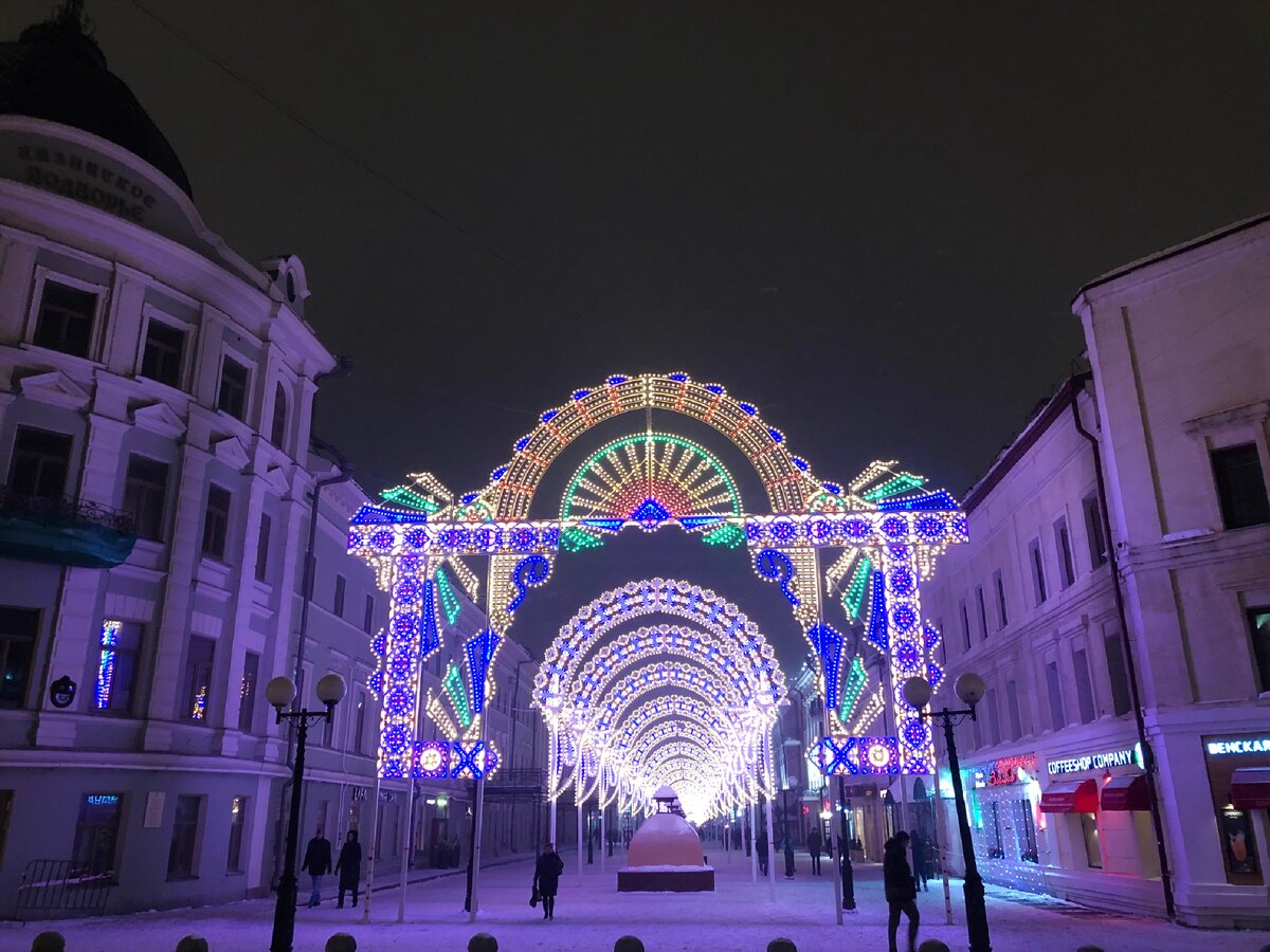 Ул баумана в казани зимой фото