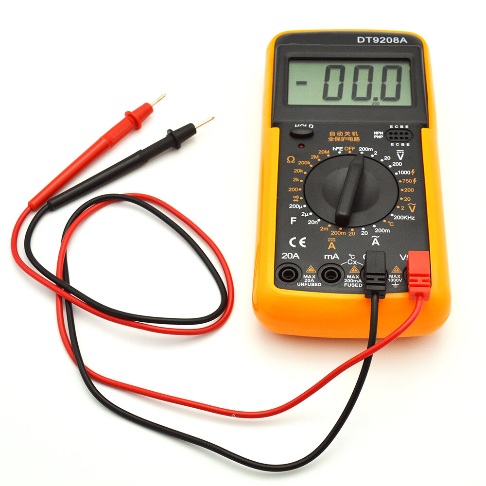 Мультиметр для проверки ДМРВ