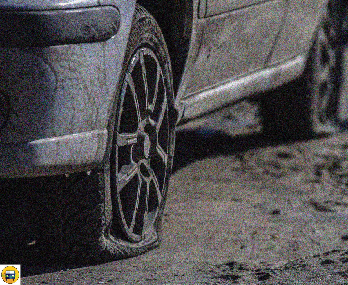 Колеса, Проткнуты, Авто