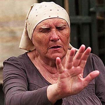 Баба Нина телесериал "Слепая"