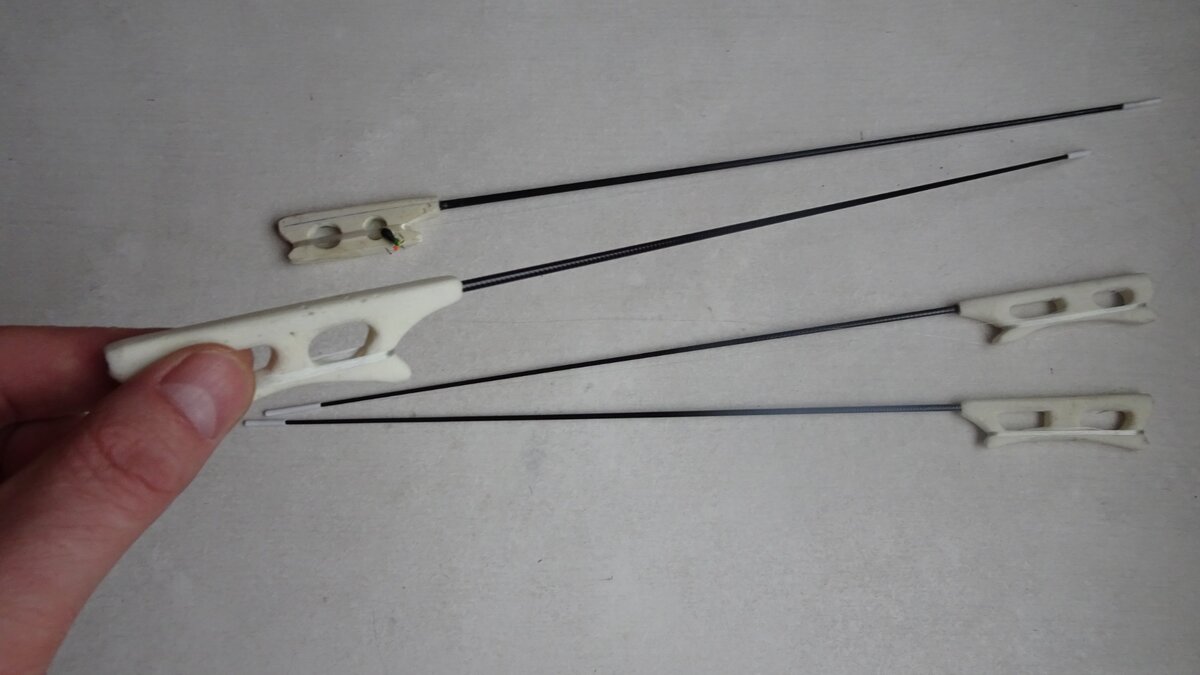 Безкивковые удочки из строительной тёрки / фото автора