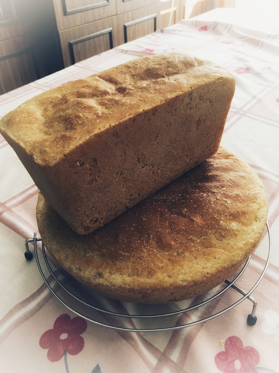 только испеченный хлеб