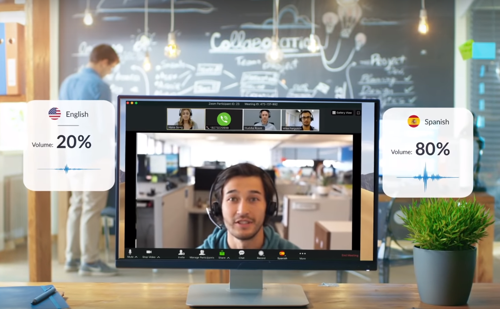Скриншот видео Zoom