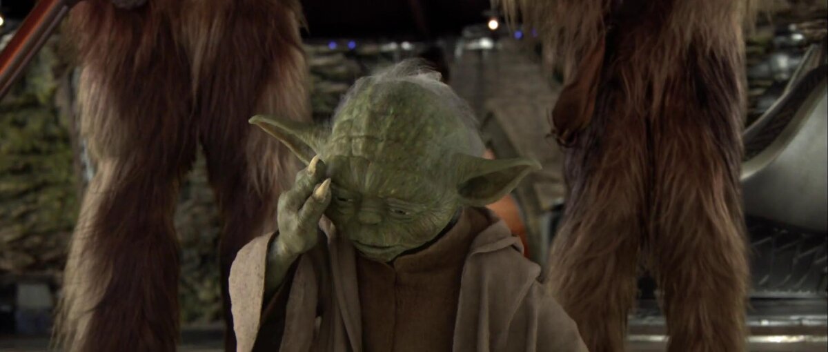 Магистр Йода предчувствовал что-то не ладное