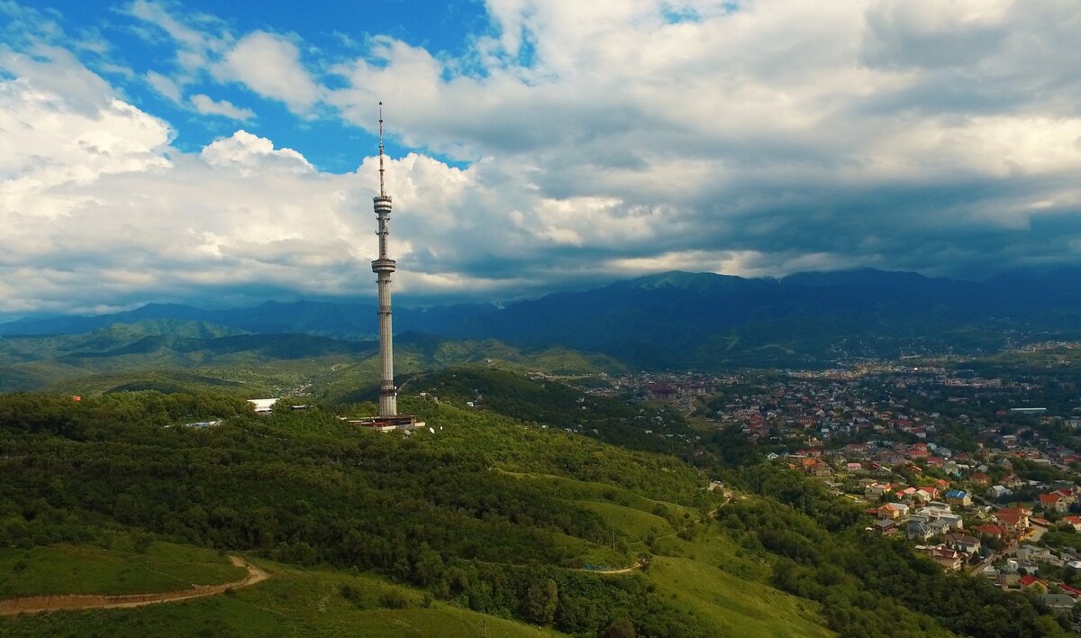 Кок Тобе смотровая площадка