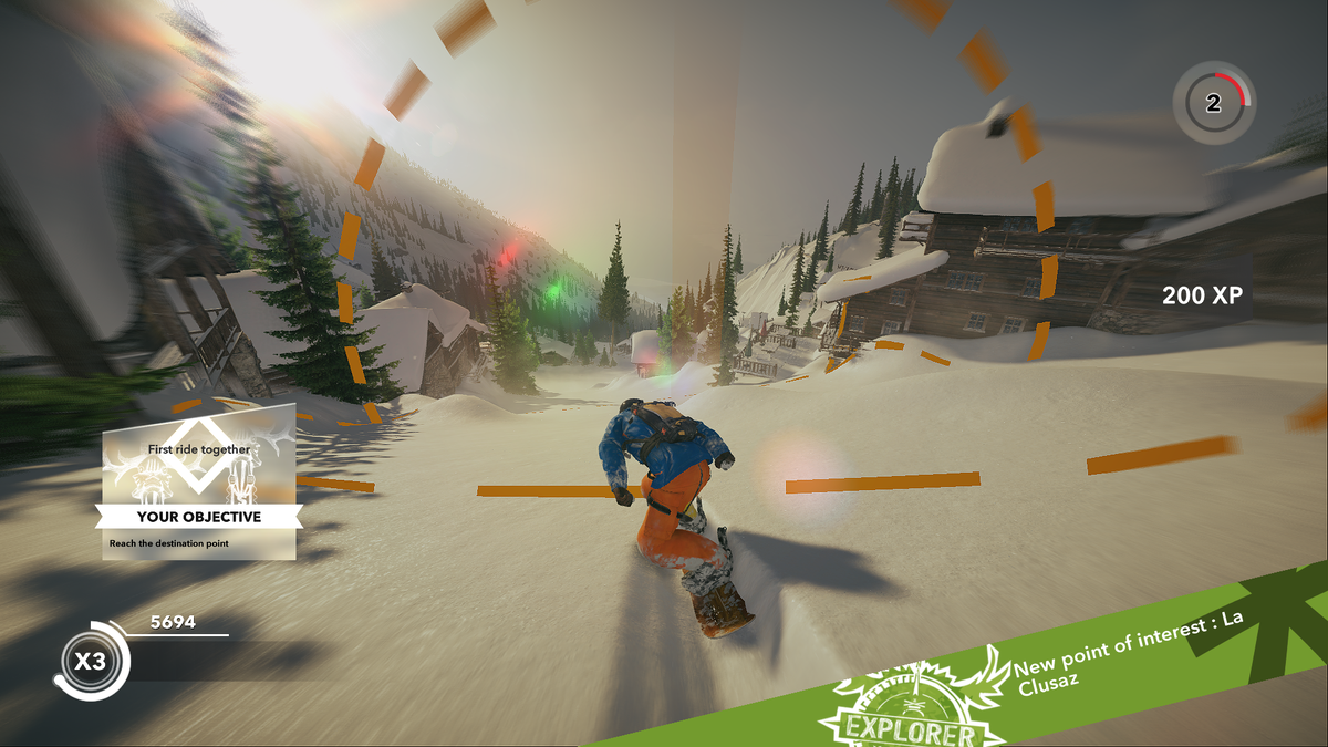 Скриншот из игры Steep