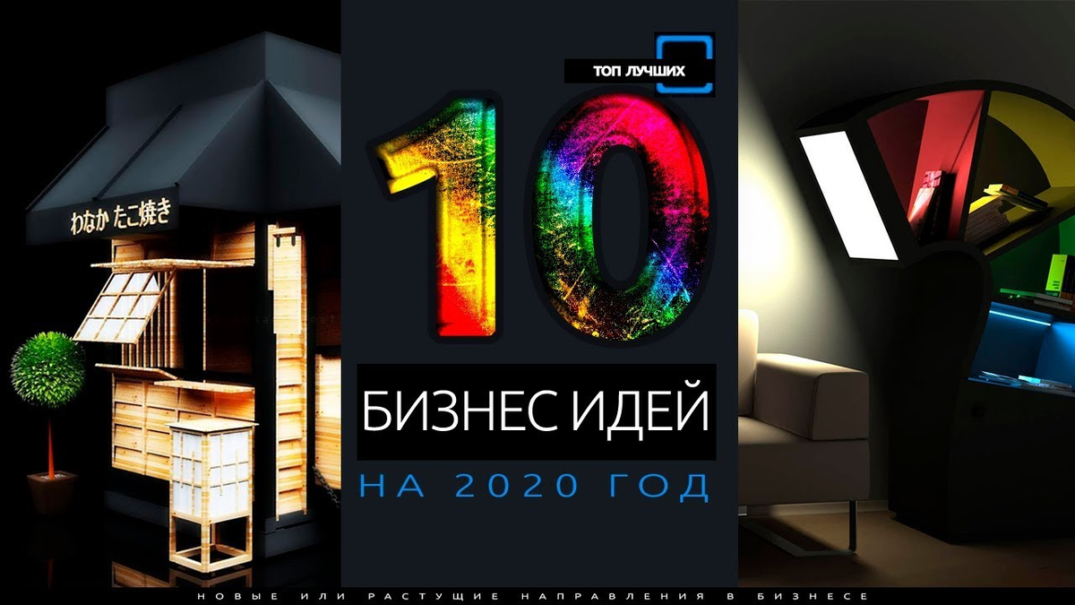 ТОП-10 БИЗНЕС-ИДЕЙ НА 2020 год | Good Life Inc | Дзен