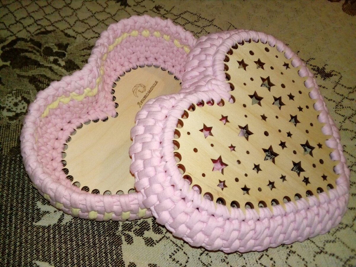 Вот такая корзиночка вышла (авторская работа)