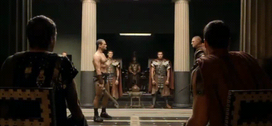 Смотреть сериал "Спартак" фрагменты