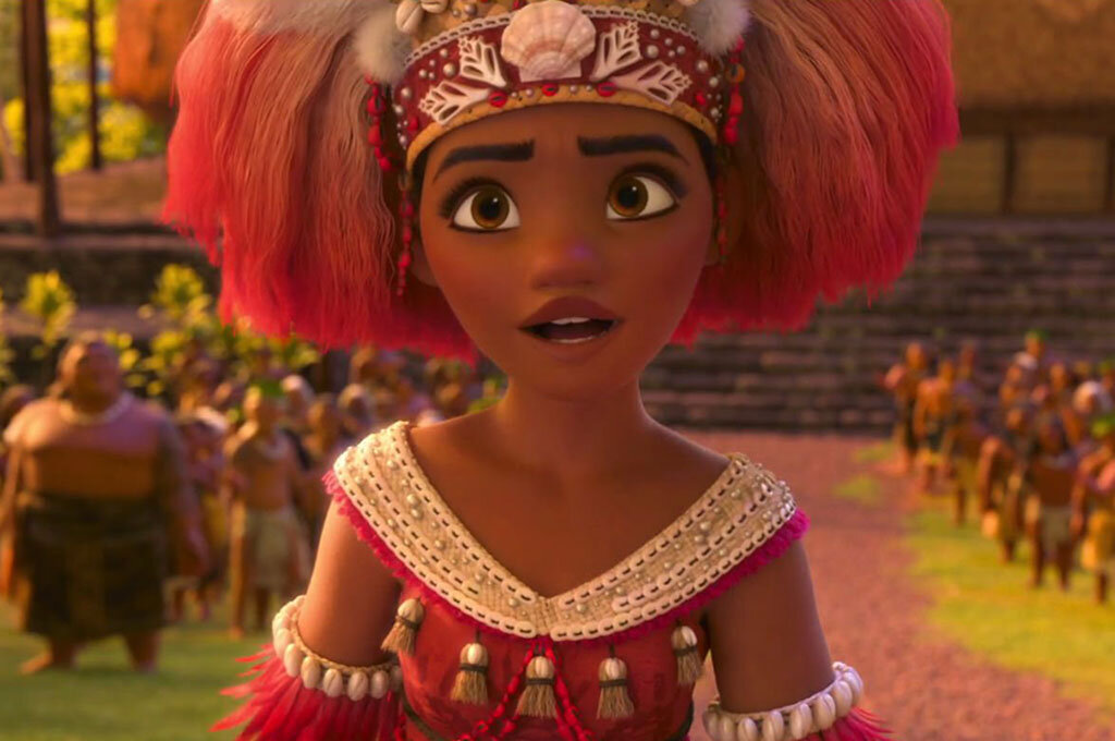 Кадр из мультфильма "Моана",  студия "Дисней". 