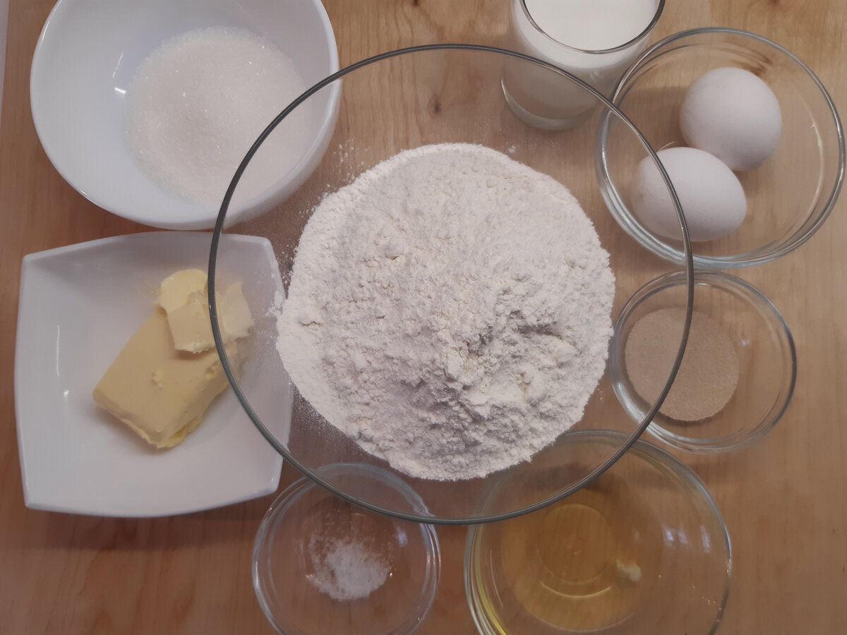 Ингредиенты для теста