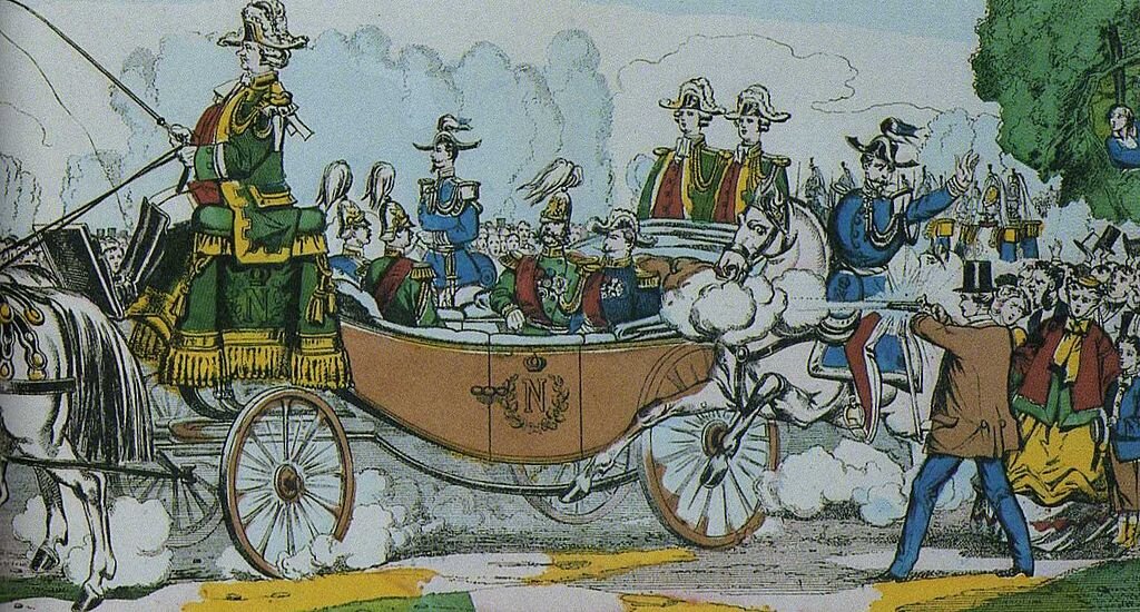                                                                  Покушение на Александра II  25 мая 1867  