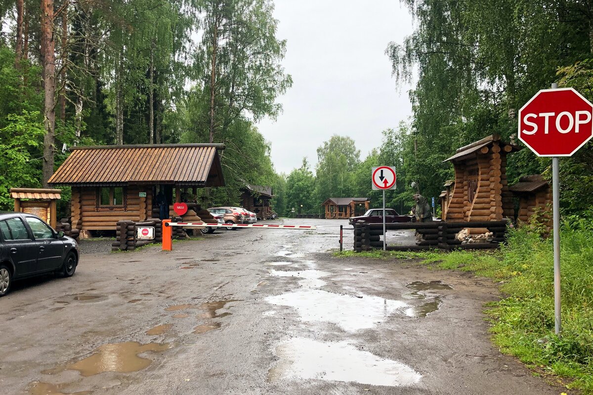 Водопад Кивач. Лошадь сдохла — слезь!