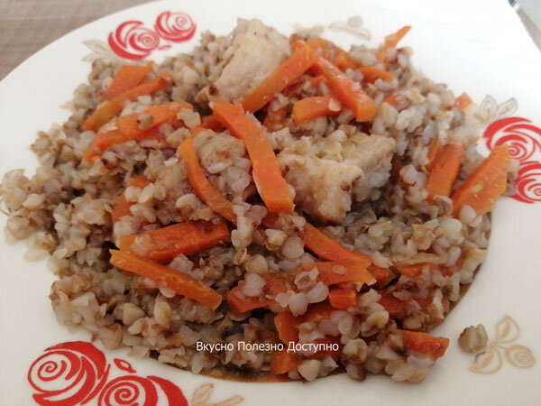Гречневая каша с мясом