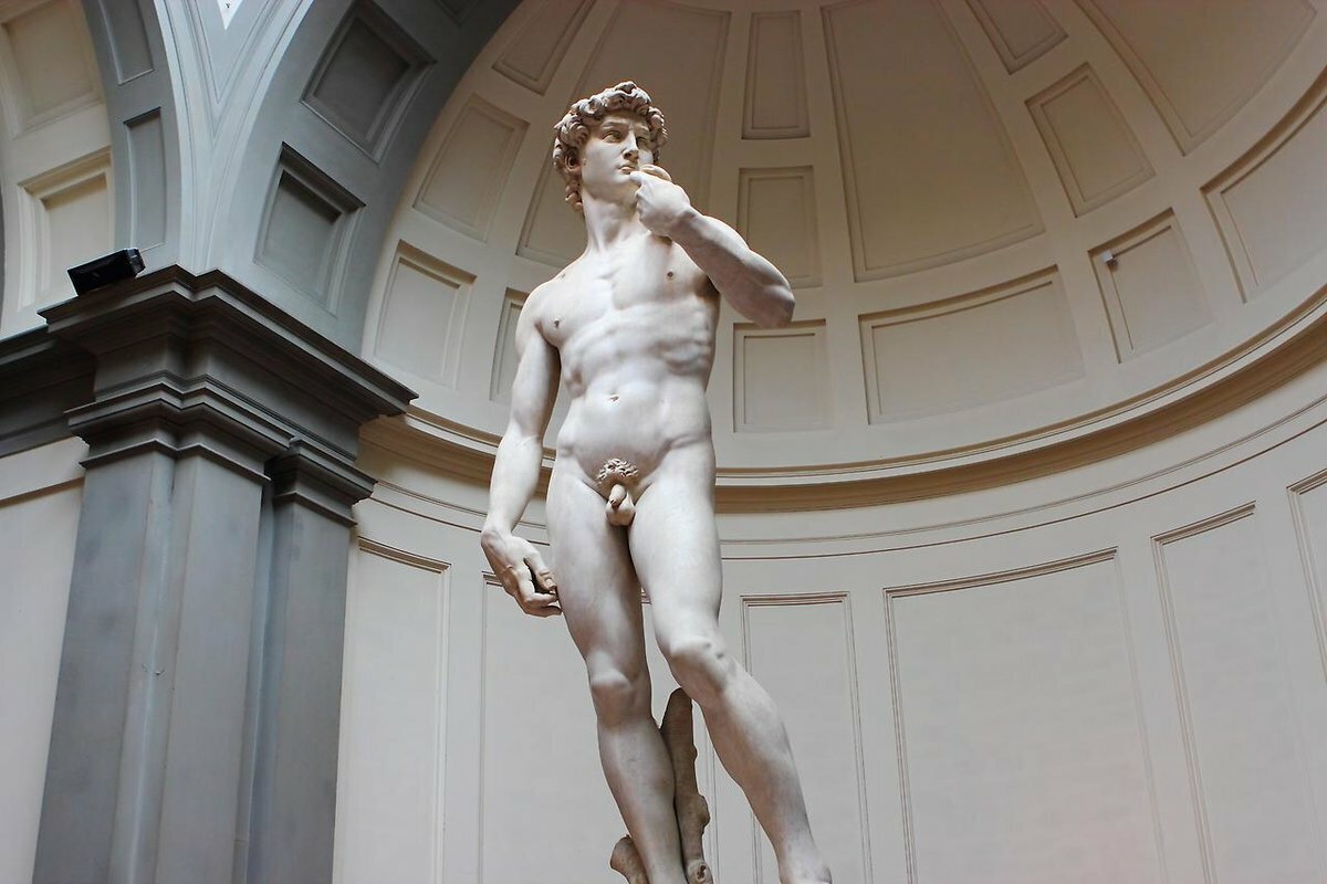 скульптура давида микеланджело во флоренции