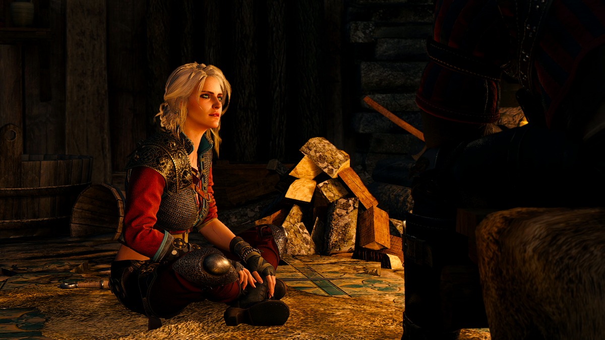 Геральт и Цири. Остров Туманов