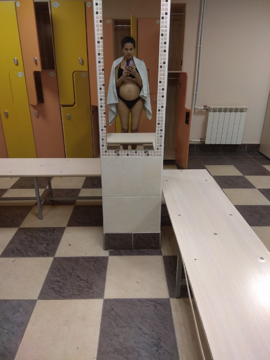 Фото в бассейне