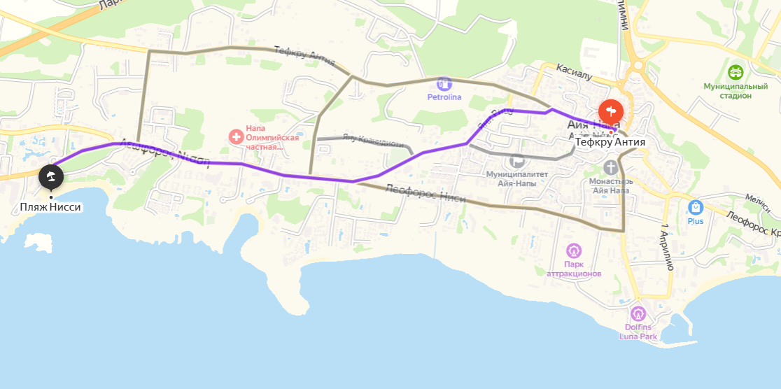 Скриншот из Яндекс.Карты