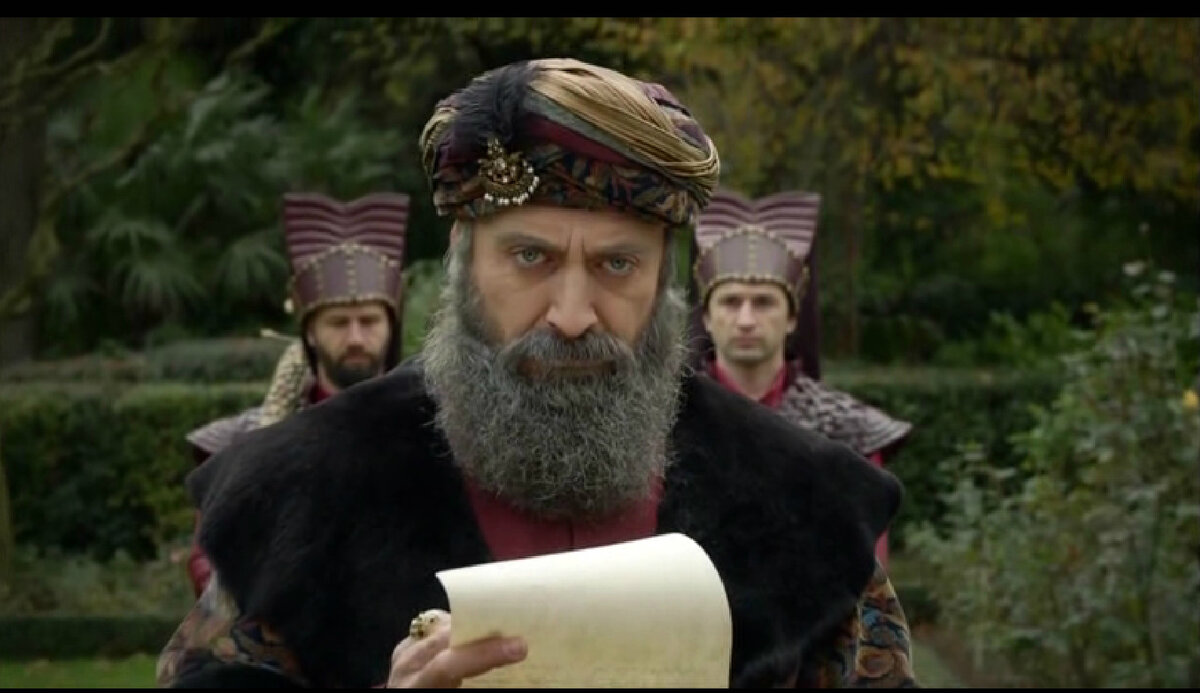 Кадр из сериала "Великолепный век"  