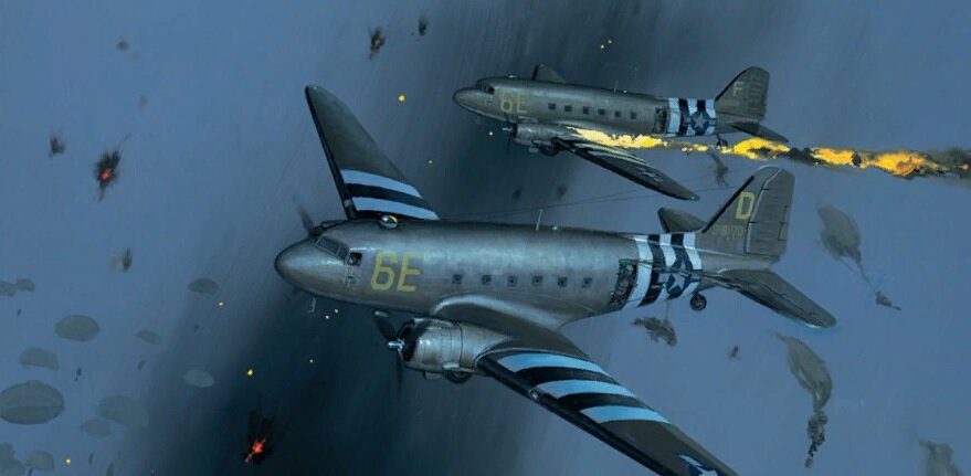 Я прыгаю, тут слишком опасно! - воспоминания летчика о высадке в Нормандии