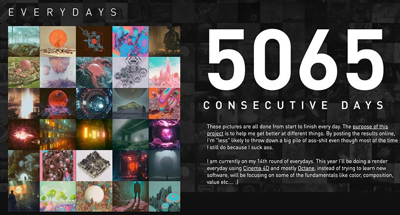 ‘EVERYDAYS: THE FIRST 5000 DAYS‘, диджитал арт художника beeple на аукционе Сhristie's 