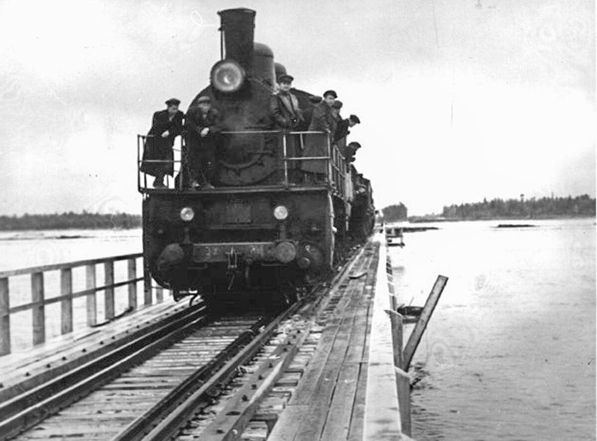 Строительство Трансполярной магистрали. (с) Архивное фото