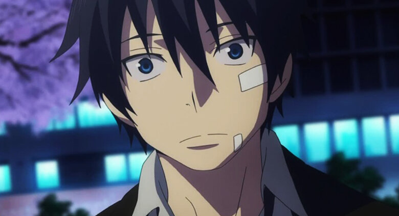 Рин Окумура в аниме Синий Экзорцист