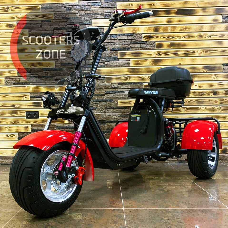 WHITE-SIBERIA PRO TRIKE 3000W