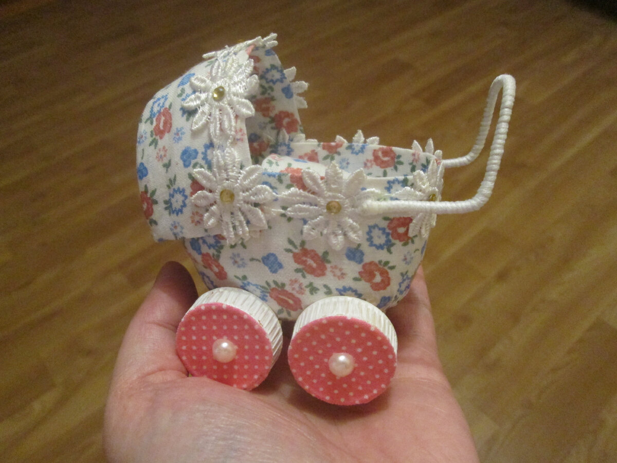 Коляски из бисера