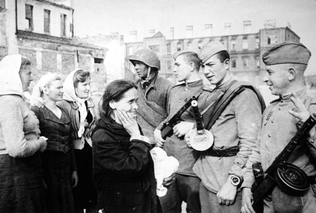 Встреча освободителей, 1944 г.
