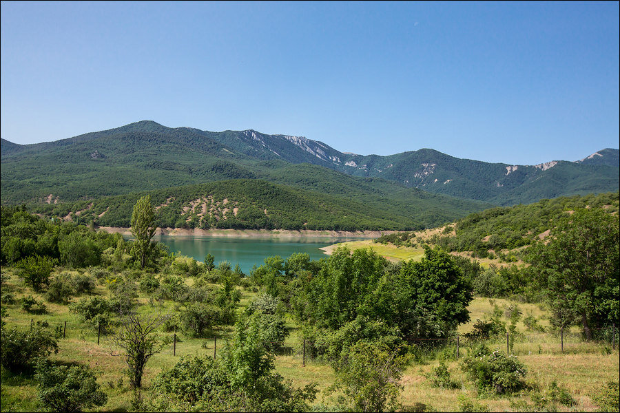 Изобильненское водохранилище Алушта