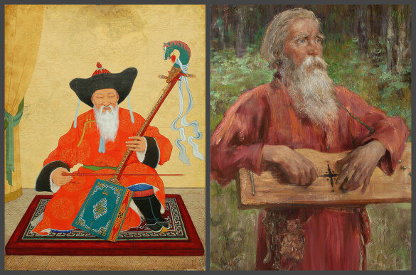 Сказители Эпосов жили в разных концах мира.