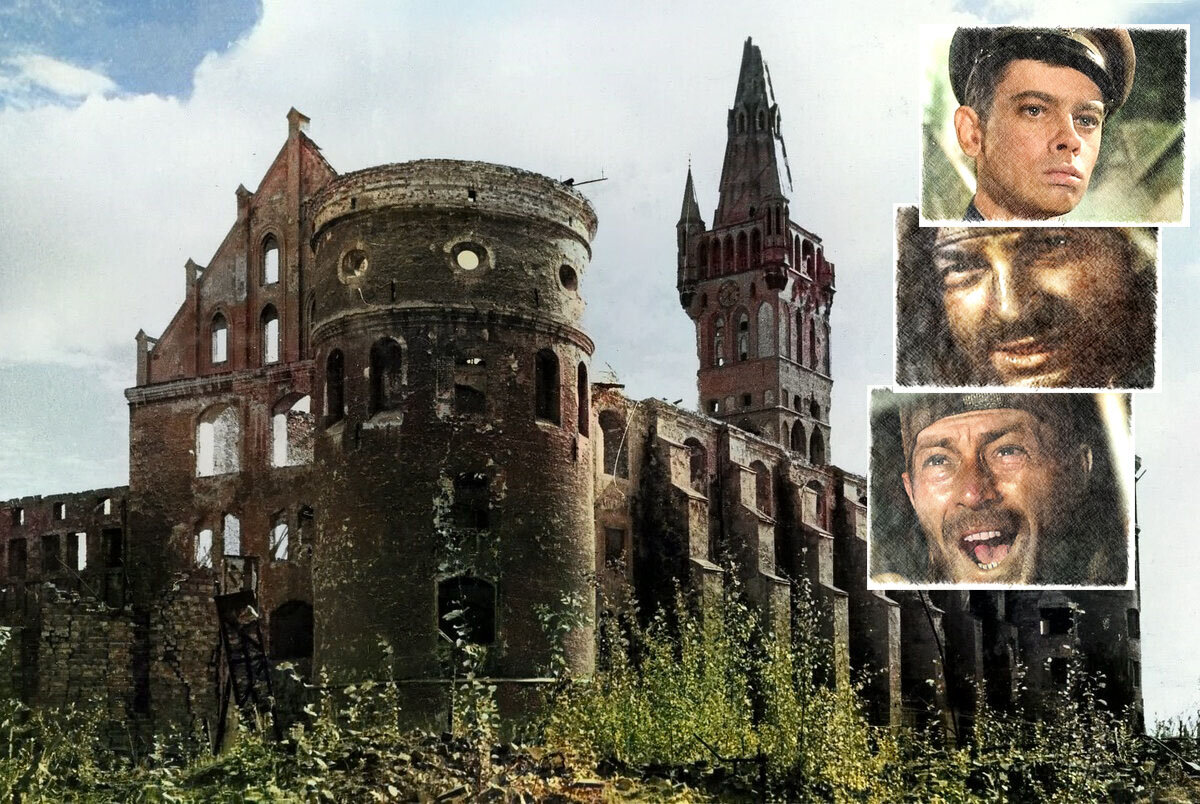 Коллаж по мотивам фильма "Молчат только статуи". Работа автора.