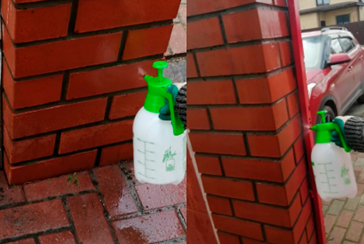 Очистка поверхности облицовочного кирпича от высолов и дальнейшая его ...