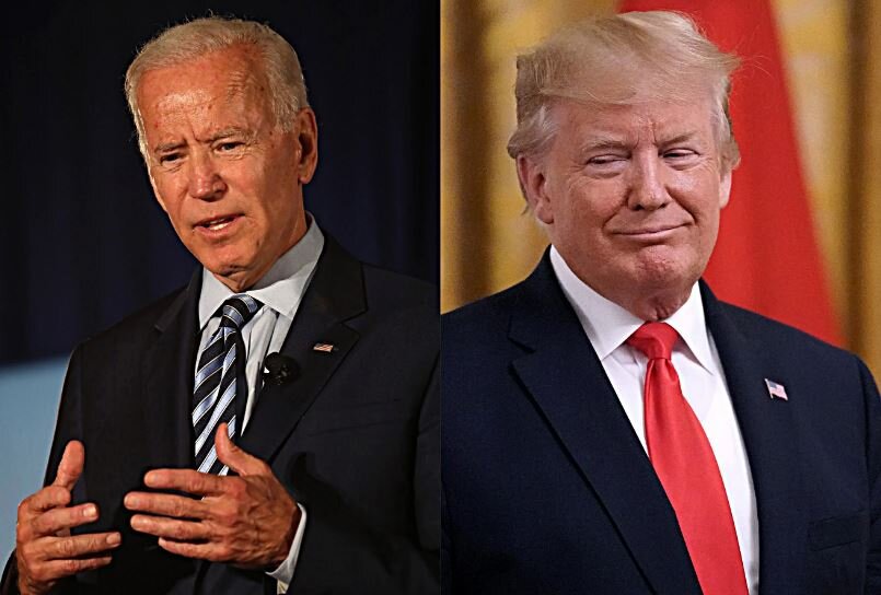 Байден и Трамп (иллюстрация из открытых источников)