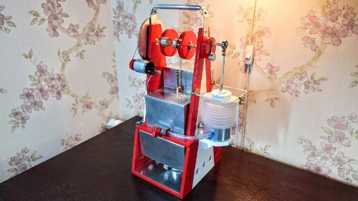 Большой двигатель Стирлинга из термоса | Дмитрий Петраков | Дзен