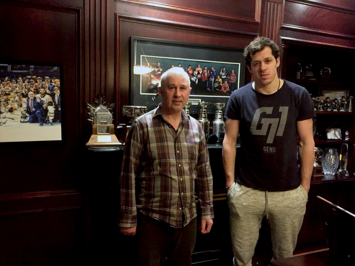 Владимир и Евгений Малкины в 2019 году. Фото Игорь Рабинер, «СЭ»